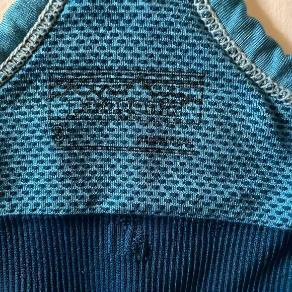 Patagonia Active Mesh Bra Blue Size Small - Picture 3 of 4